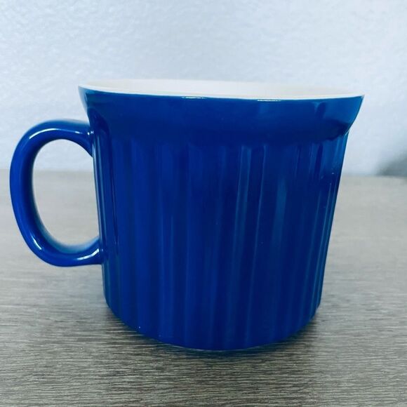Corningware Colors Blue Ceramic Mug Cup - Picture 1 of 4